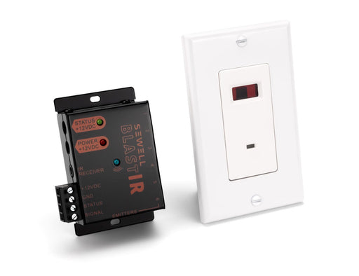 BlastIR In-Wall Emitter and Receiver Wall Plate Kit IR Sewell 