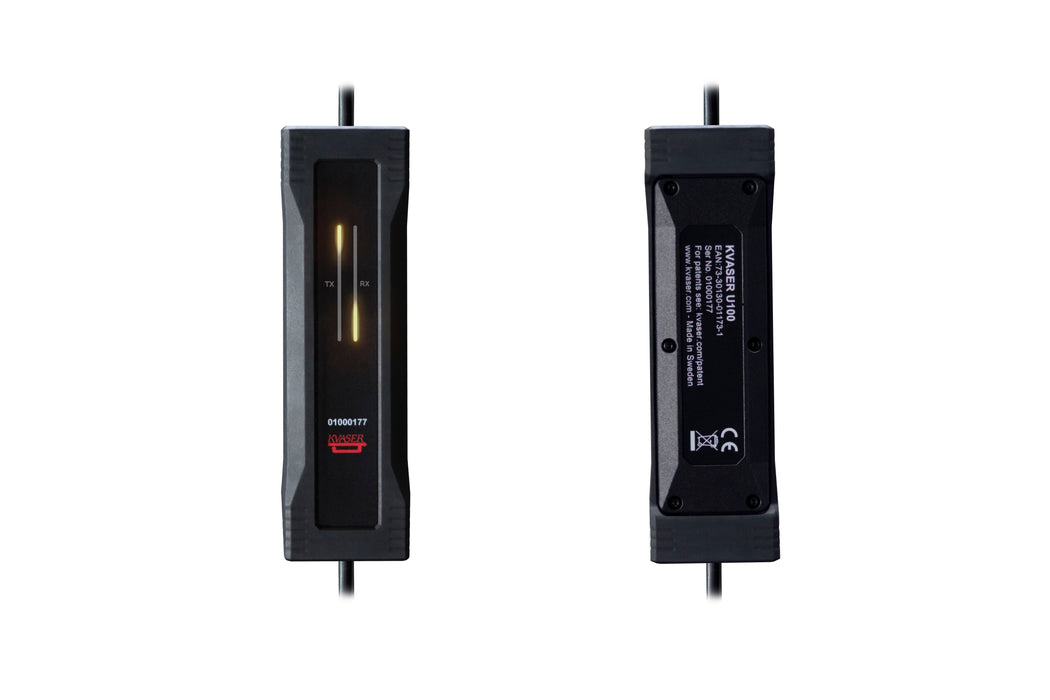 Kvaser U100 Single-Channel CAN/CAN FD to USB interface Kvaser Kvaser 
