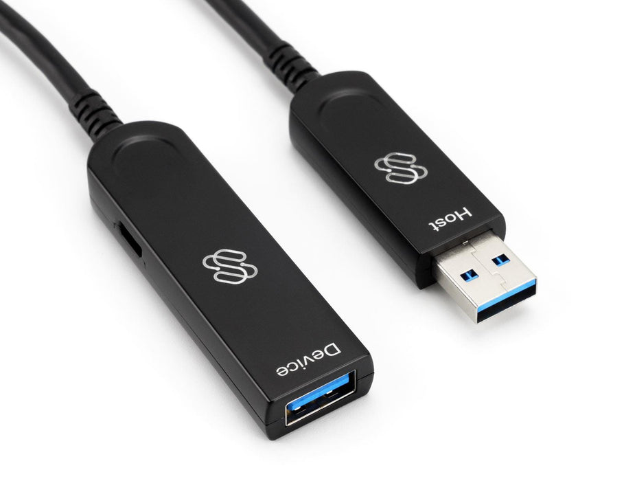 Sewell Light-Link USB 3.0 or 3.1 Over Fiber Cable (Up to 100ft ...