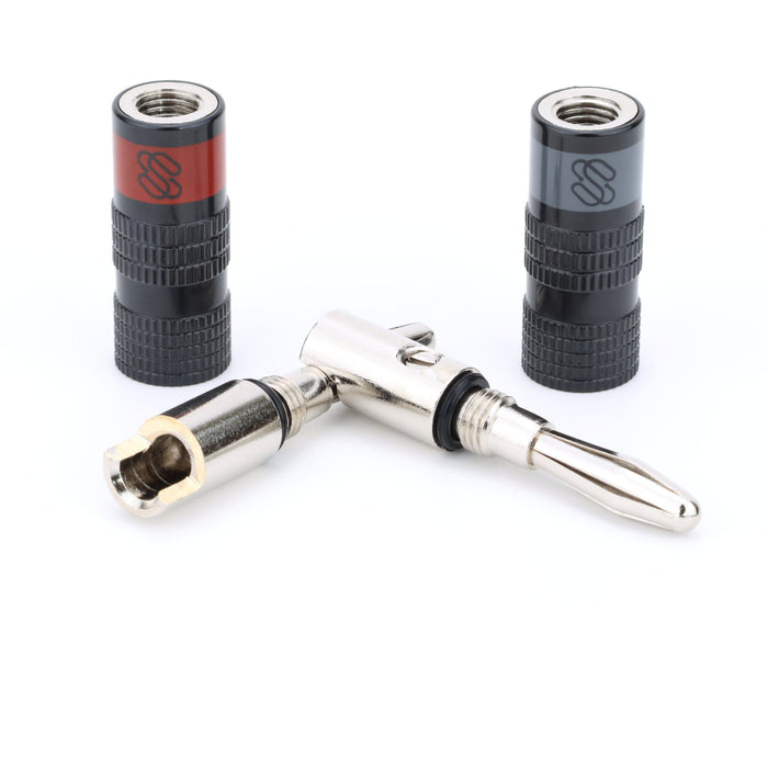 Sewell Silverback Pro Soldered Banana Plugs Audio Connector Sewell 