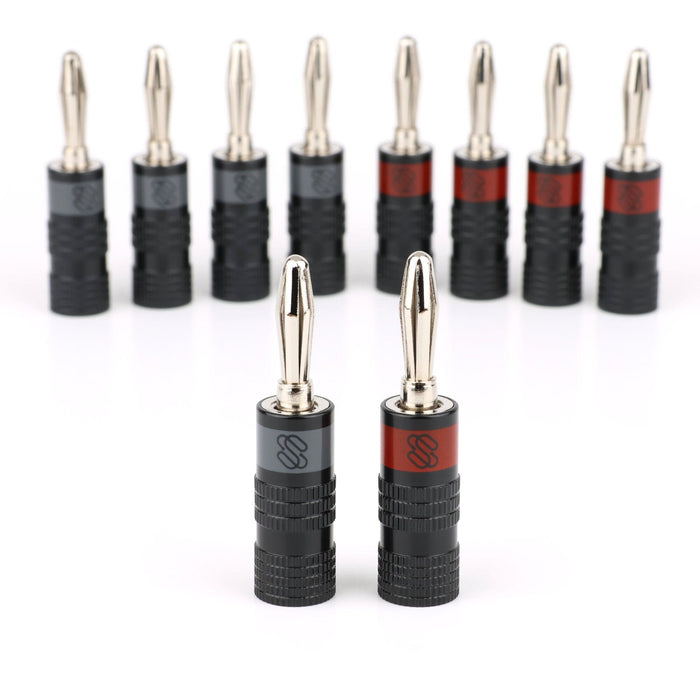 Sewell Silverback Pro Soldered Banana Plugs Audio Connector Sewell 