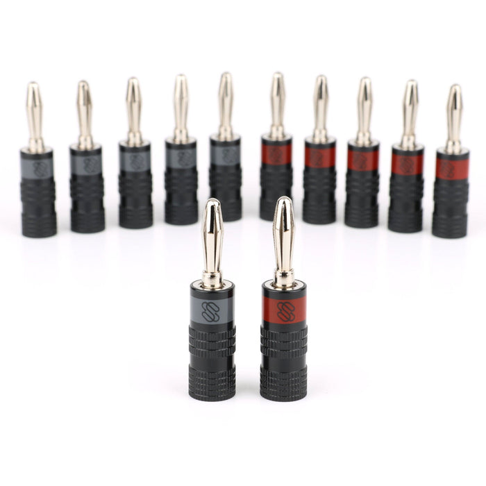 Sewell Silverback Pro Soldered Banana Plugs Audio Connector Sewell 