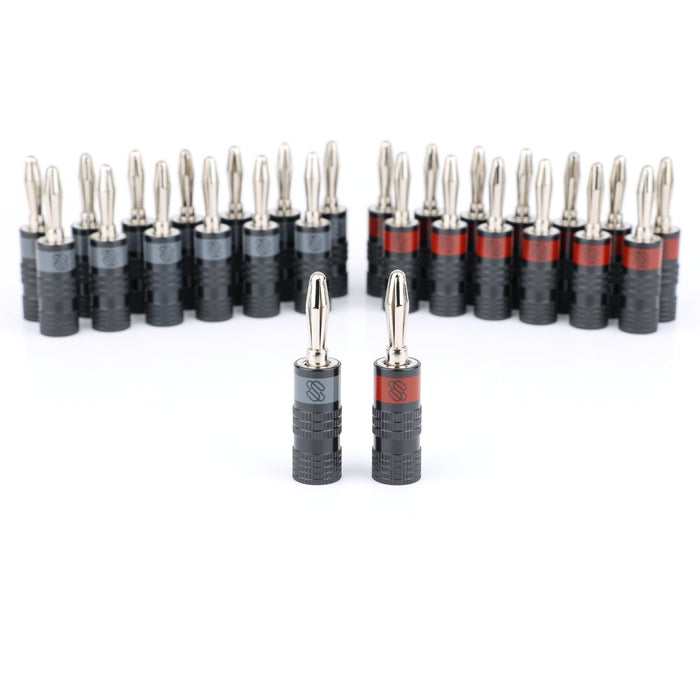 Sewell Silverback Pro Soldered Banana Plugs Audio Connector Sewell 