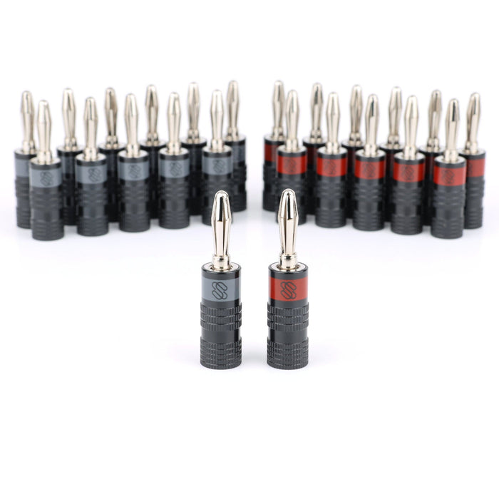 Sewell Silverback Pro Soldered Banana Plugs Audio Connector Sewell 