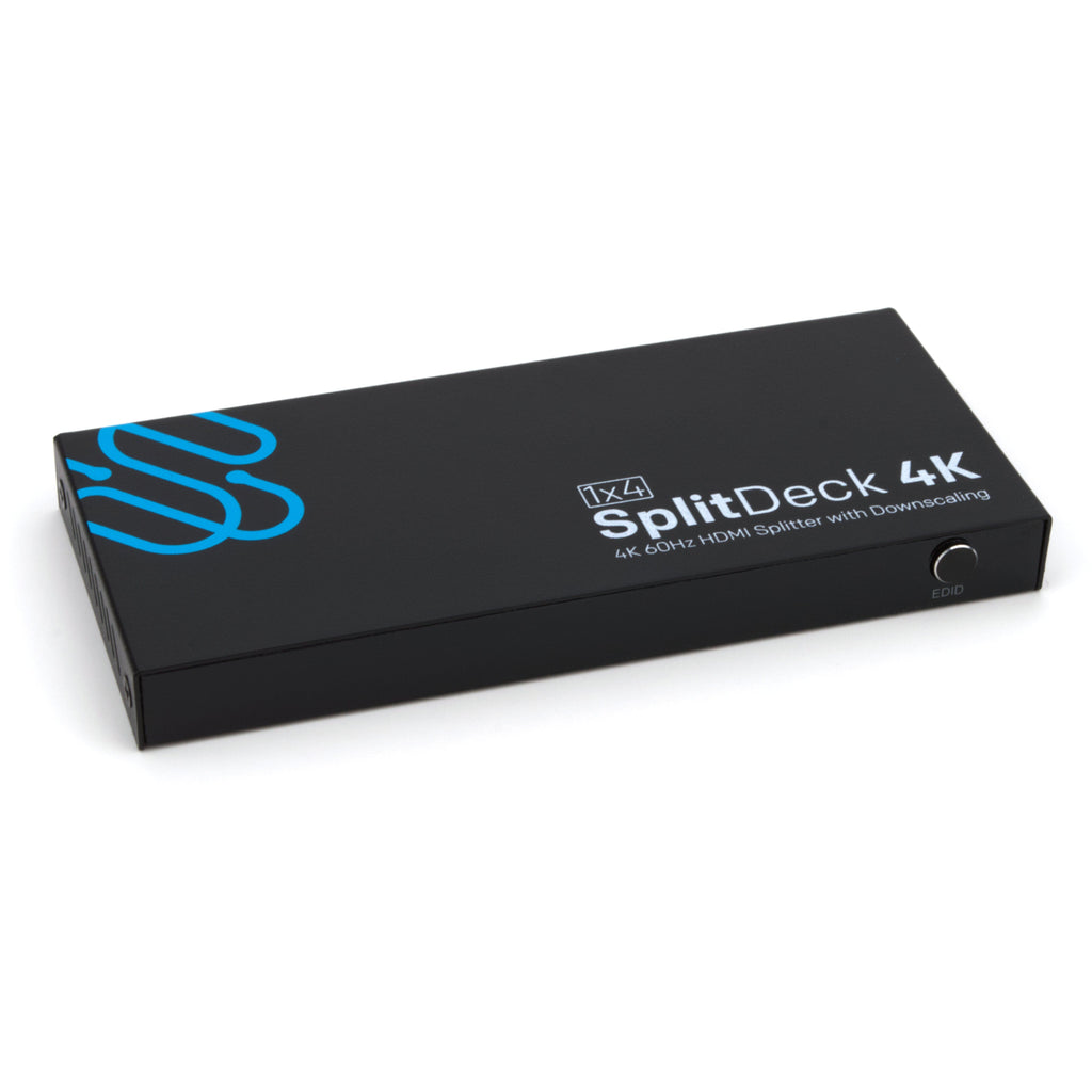 Sewell SplitDeck 4K, 4K 60Hz HDMI Splitter with Downscaling HDMI Splitter Sewell Direct 1x4 SW-33194-04