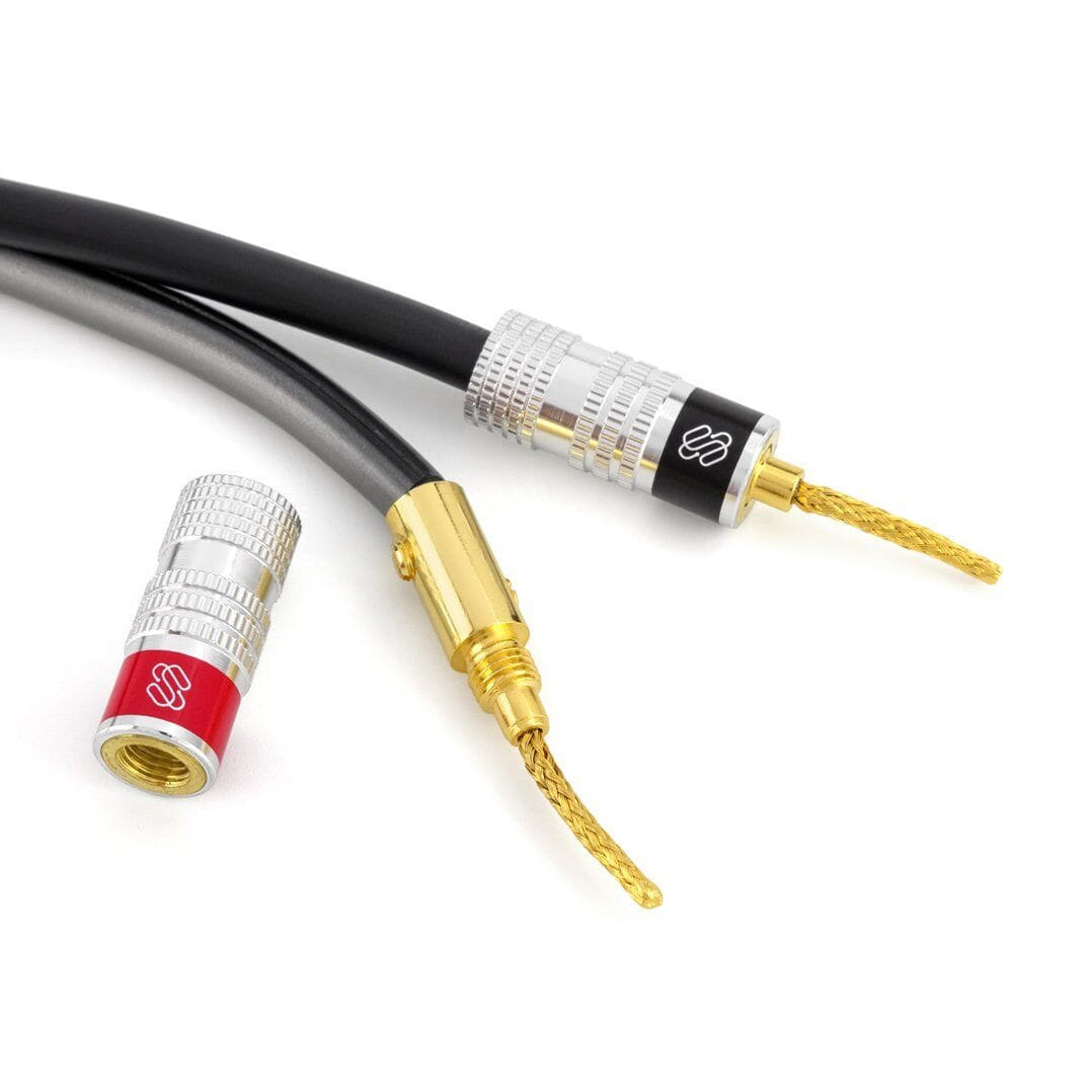 Silverback Flex Pin Speaker Connectors by Sewell | Dual Screw Gold ...