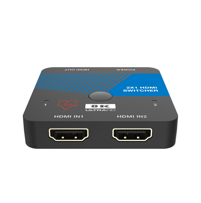 VigilLink 2x1 HDMI 2.1 8K Switch 48Gbps / VLSW-21H21 VigilLink 