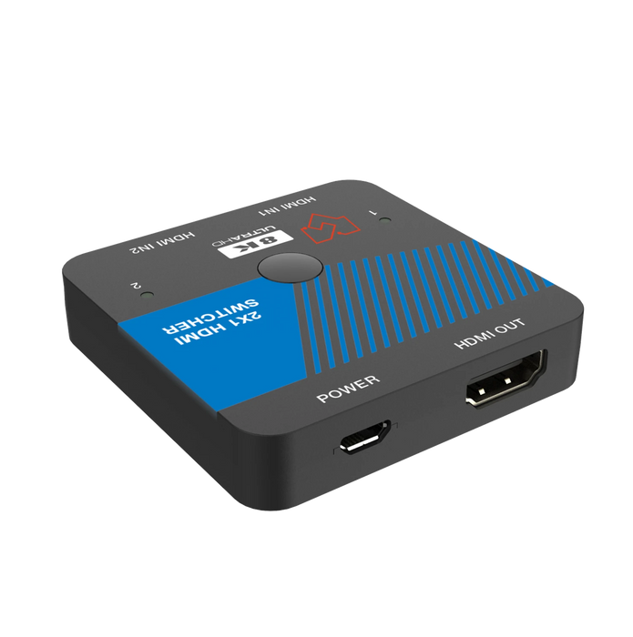 VigilLink 2x1 HDMI 2.1 8K Switch 48Gbps / VLSW-21H21 VigilLink 