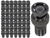 BNC Male to Female F-type Connector Adaptor, Sewell 50-pack SW-30040-50