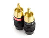 Deadbolt RCA Plugs, Premium Solderless RCA Plugs Sewell 