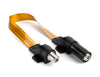 Ghost Wire RG6 Coax Jumper Cable Flat RG6 Coax Extension Cable, .25mm, 1ft. Sewell 