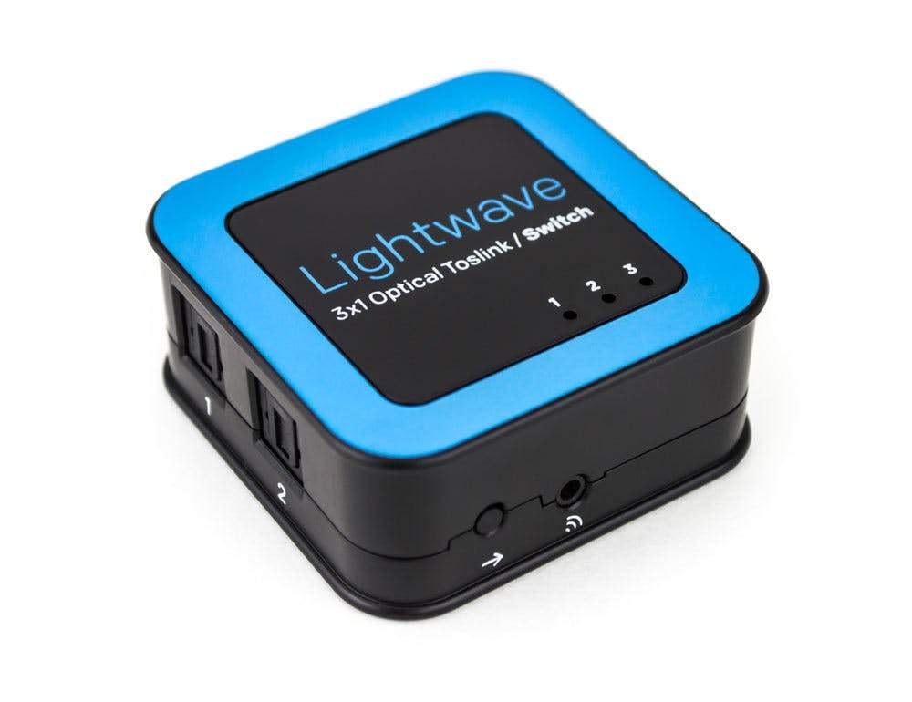 Lightwave 3x1 Optical Toslink Switch Sewell 