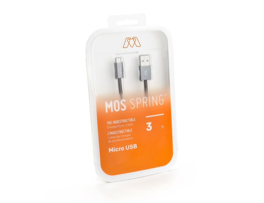 MOS Spring Micro USB Cable MOS 