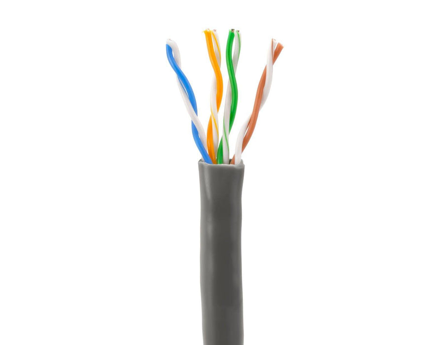 PureRun Bulk Cat5e Cable Bulk Cat5e Cable, UTP, CM, Pull Box Bulk Cable Sewell Dark Grey 250 ft. SW-30653