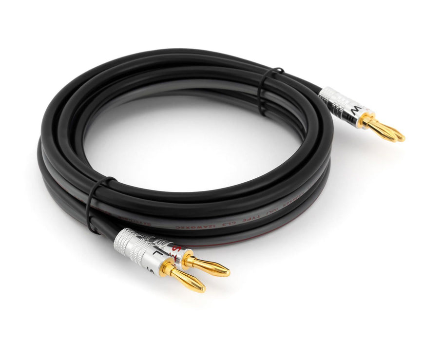 Silverback Speaker Wire with Banana Plugs Sewell 