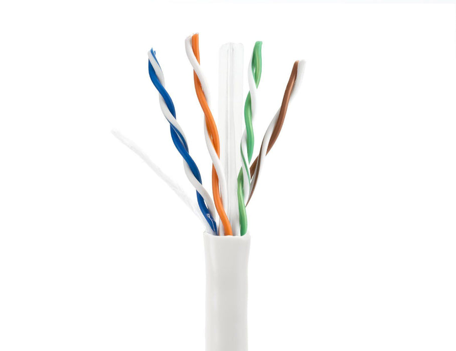 SolidRun Cat6 Cable, UTP, CM, PVC Jacket Sewell White 250ft SW-29899-250