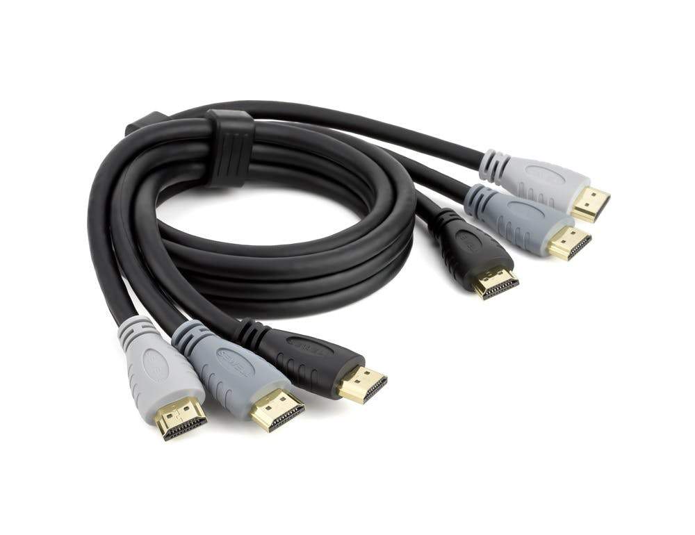 Tri-Tip HDMI 3 in 1 Cable 6 ft Sewell 